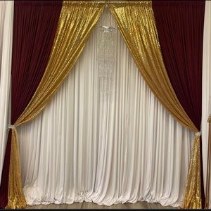 ⭐️BACKDROP ✨CURTAINS FOR ✨SALE ⭐️